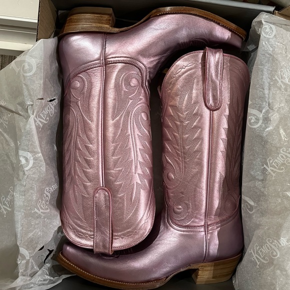Old Gringo Pink Heeled Boots - Picture 1 of 4